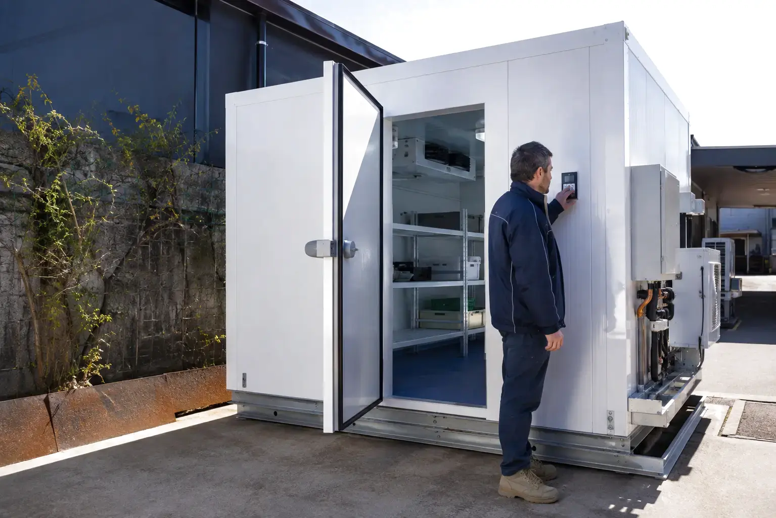 Relocatable commercial cool room available for long-term hire